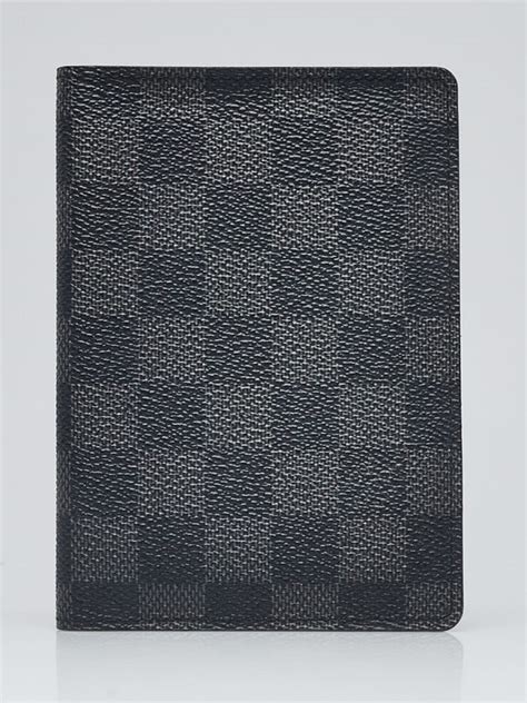 Passport Cover Damier Graphite Canvas 